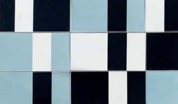 COMPOSIZIONE NERO - Handmade ceramic wall tiles by Giovanni De Maio - view 3